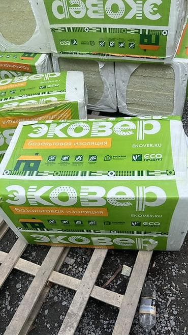 Базальтовый утеплитель, Ecover, Для стены, Плиты