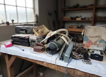 скупка магнитофонов: Сборный лот старой бытовой электроники и комплектующих для — 1