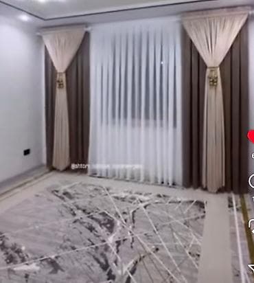 тошок кокто: Комплект штор, Жаккард, С тюлем в комплекте, Готовое изделие, Для зала — 7