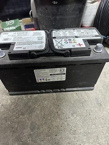 буфер без усилителя: АКБ BMW AGM 92 Ah - Оригинальный аккумулятор BMW (AGM). - Емкость: 92 — 2