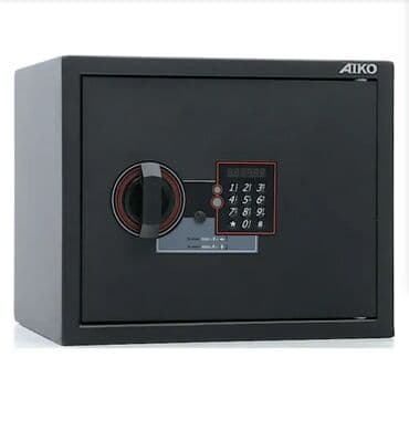 небольшой сейф: Сейф Aiko SH-28.EL NEW Подходит для хранения документов и ценностей — 1
