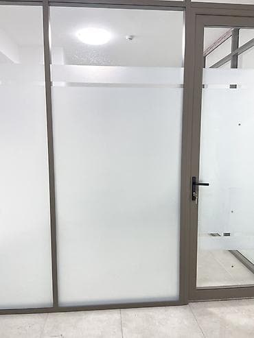 пленка для тонировки: На заказ Каркасная перегородка, Для офиса, Монтаж — 6