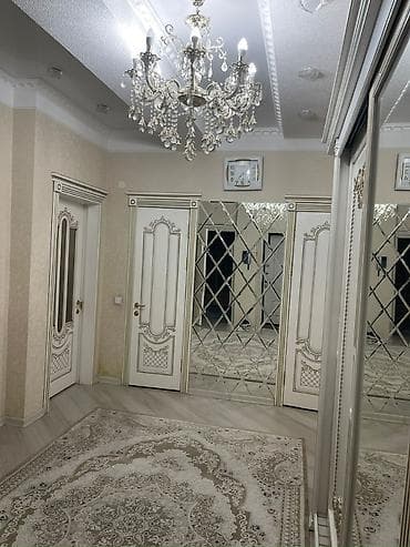 kiralık daire: 2 комнаты, Джал мкр (в т.ч. Верхний, Нижний, Средний) Агентство недвижимости, Семейным, от 6 месяцев, от 1 года, С мебелью полностью — 4