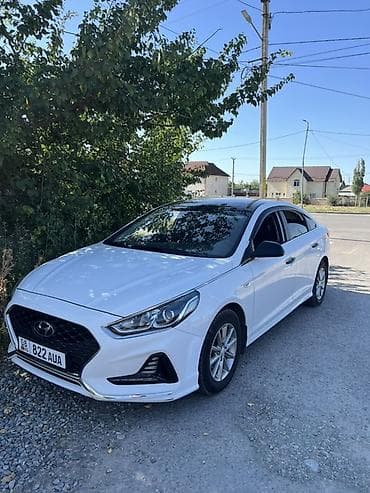 byd e5: Hyundai Sonata: 2018 г., Автомат, Газ, Седан — 1