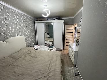 пол дом район пишпек: 2 комнаты, 53 м², 106 серия, 1 этаж, Евроремонт — 5