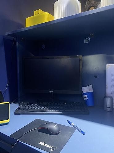 компьютеры клуб: Комплект офисной мебели, Б/у, цвет - Черный — 2