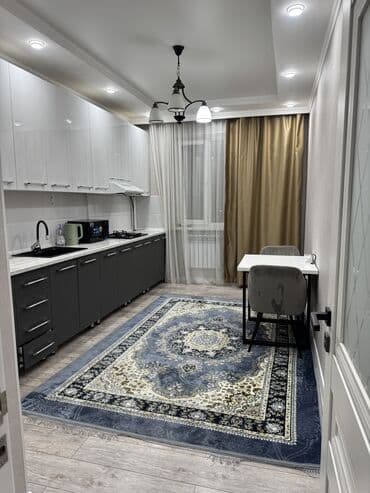 домики в горах ала арча: 1 комната, 47 м², Элитка, 12 этаж, Евроремонт — 17