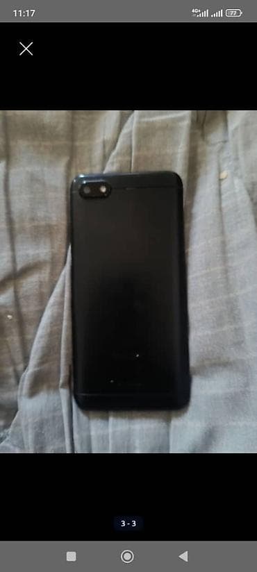 iphone копия: Redmi, Redmi 6A, Б/у, 32 ГБ, цвет - Черный — 3