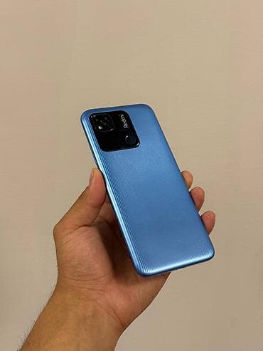 Redmi, Redmi 10A, Б/у, 64 ГБ, цвет - Синий, 2 SIM