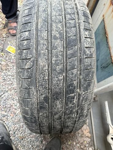 мен сапок: Шиналар 255 / 45 / R 21, Жай, Колдонулган, Комплект, Жол тандабастар (АТ/МТ), Жапония, Yokohama — 1