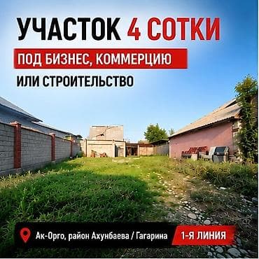Продажа участков: 4 соток, Для бизнеса, Красная книга, Тех паспорт, Договор купли-продажи — 1