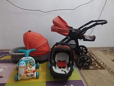 оригинальные вещи: Коляска, Другой бренд, цвет - Коричневый, Б/у, Самовывоз — 2