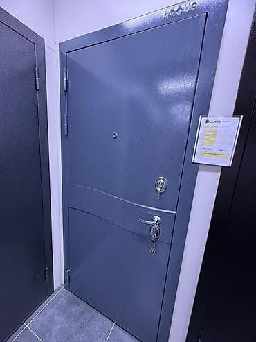 third edition solutions: Двери для домов и квартир, Металлическая, Одностворчатая, Российская, цвет - Серый — 1