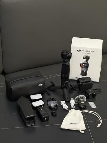 DJI Osmo Pocket 3 Creator Combo — карманная 3‑осевая стабилизированная