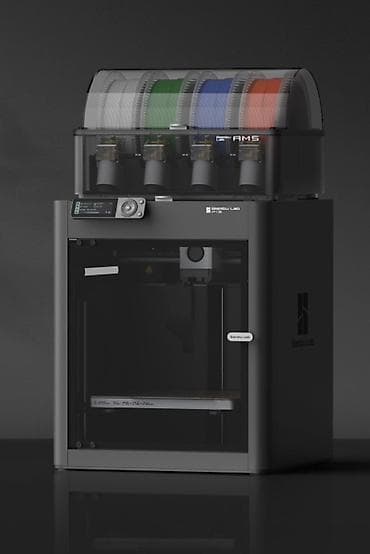 3D‑принтер Bambu Lab P1S с модулем автоматической подачи филамента AMS at lalafo.kg 3D‑принтер Bambu Lab P1S с модулем автоматической подачи филамента AMS