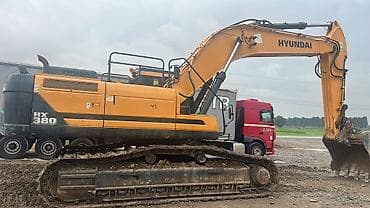 гидра цилиндр: Экскаватор, Hyundai, Гусеничный — 2