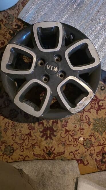 купить диски на машину бу: Диски R 15 Kia, Комплект, отверстий - 4, Б/у — 9