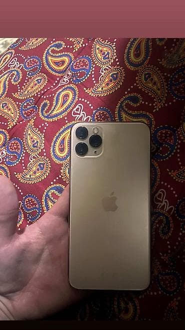 IPhone 11 Pro Max, Б/у, 512 ГБ, Золотой, Зарядное устройство, 100 % at lalafo.kg IPhone 11 Pro Max, Б/у, 512 ГБ, Золотой, Зарядное устройство, 100 %