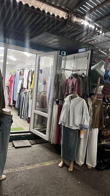 закрытие бутика: Продажа торговых контейнеров, Ортосайский рынок, 20 тонн, С оборудованием — 1