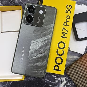 Poco M7 Pro 5G, Новый, 256 ГБ, цвет - Зеленый, 2 SIM at lalafo.kg Poco M7 Pro 5G, Новый, 256 ГБ, цвет - Зеленый, 2 SIM