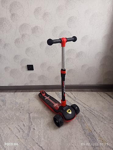 Детский самокат, Трёхколёсный, Б/у