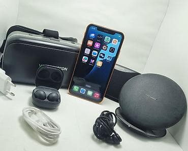 i phon: IPhone 17 Pro, Б/у, 128 ГБ, Оранжевый, Наушники, 100 % — 7