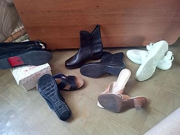 Спецодежда: Туфли балетки,шлепки,кожаные полусапожки,спортивные кроссы шлепки — 1