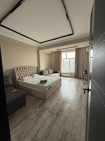 Үй куруучулардан жаңы конуштар: Сдается светлая студия с отдельной кухней и санузлом. Планировка и — 1