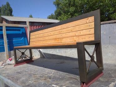 подъемный механизм для кровати: Скамейка Со спинкой, Без крыши — 5