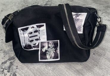 сумка для документов женская: Барсетка, Материал: Тканевый материал, Застежка на молнии, Регулируемый ремень, Новый — 1