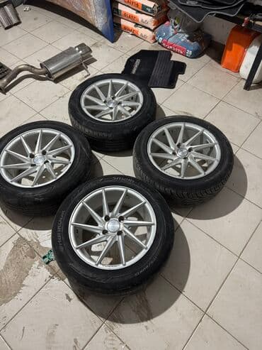 Литые Диски R 15 Vossen, Комплект, отверстий - 4, Б/у at lalafo.kg Литые Диски R 15 Vossen, Комплект, отверстий - 4, Б/у