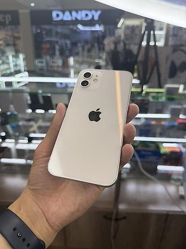 Уюлдук телефондор жана аксессуарлар: IPhone 12, Колдонулган, 128 ГБ, Ак, 86 % — 1
