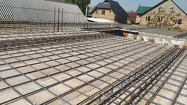 Монолитное перекрытие/плита: устройство армированного каркаса и