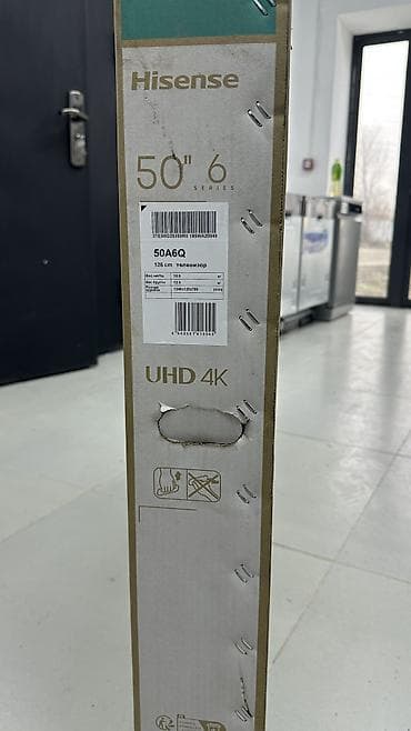 ТВ жана Видео: Телевизор Hisense 50A6Q 4K UHD 6series Hisense с разрешением экрана — 2