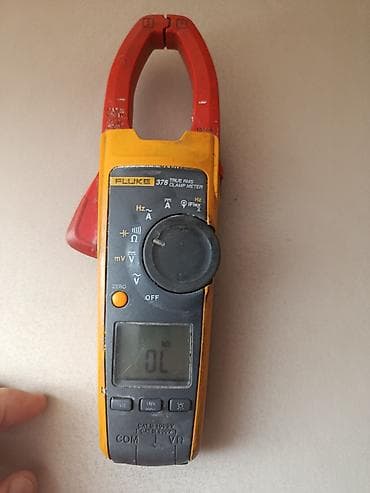 кычкач: Токоизмерительные клещи Fluke 376 True RMS Профессиональный — 1