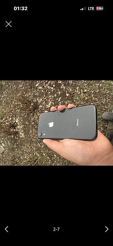айфон купить бу: IPhone Xr, Б/у, 64 ГБ, Черный, Чехол, 76 % — 3