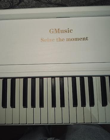 native instruments: Продаю цифровое пианино GMusic "Seize the moment",белое. 88 клавиш — 1
