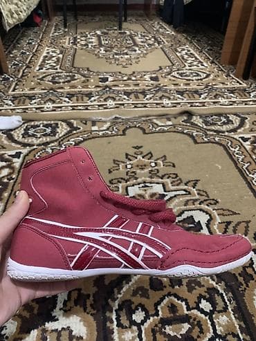 гимнаст: Мужские кроссовки, 39, 39.5, Asics, Новый, цвет - Красный — 3