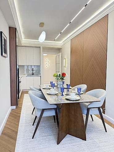 жк нурзаман сити: 2 комнаты, 83 м², Элитка, 13 этаж, Дизайнерский ремонт — 3
