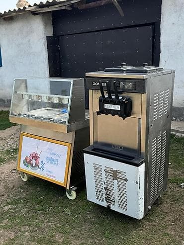 кел кел: Мобильная точка для продажи мороженого и десертов Состав: - Аппарат — 8