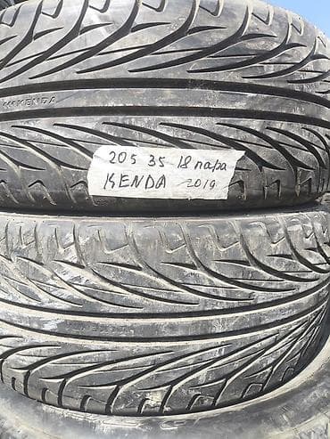 kenda: Шины 205 / 35 / R 18, Лето, Б/у, Легковые, KENDA — 1