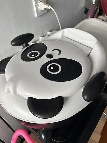 детский горшок унитаз: Детский горшок-туалет «Панда» - Удобное сиденье анатомической формы с — 3