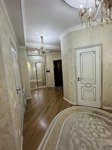 сдаю квартиру на длительный срок в районе кызыл аскерь: 2 комнаты, Собственник, С мебелью полностью — 5