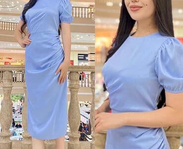 платье с пайетками большого размера: Вечернее платье, Коктейльное, Шелк, Без рукавов, XL — 2