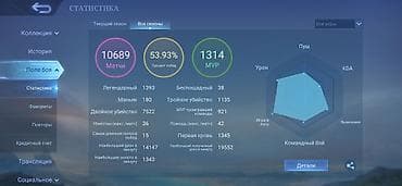 neta v: Игровой аккаунт Mobile Legends: Bang Bang Основное: - Ник: Genius - — 2
