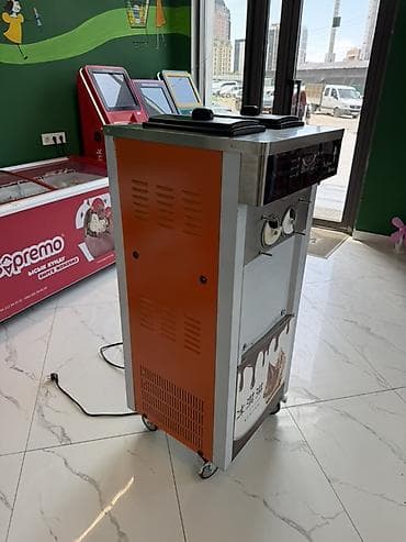 Өндүрүш үчүн жабдуулар: Профессиональный аппарат для мягкого мороженого (настольно-напольный — 2