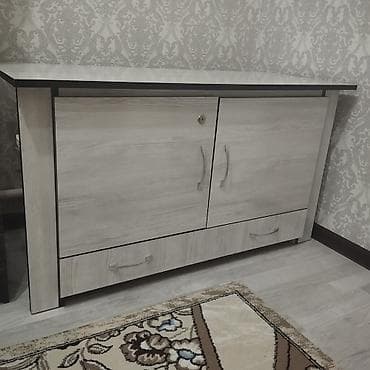 мебель купить: Тумба для вещей и одежды, Новый, С зеркалом, Другой материал, цвет - Белый — 4