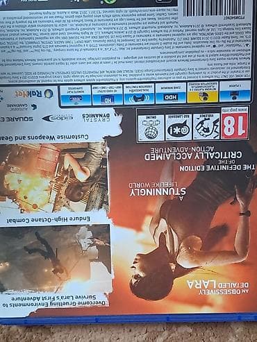 Видео оюндар жана приставкалар: Tomb Raider: Definitive Edition — диск для PlayStation 4. - — 5