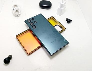 one plus 13s: Samsung Galaxy S22 Ultra, Б/у, 128 ГБ, цвет - Зеленый, 1 SIM, 2 SIM, eSIM — 2