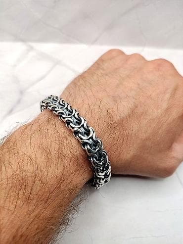 Цепочка, Бисмарк, Проба 925, Мужские, Новый